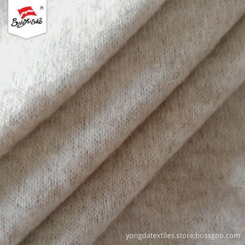 Knitted Hacci Brush Rayon Polyester Fabric